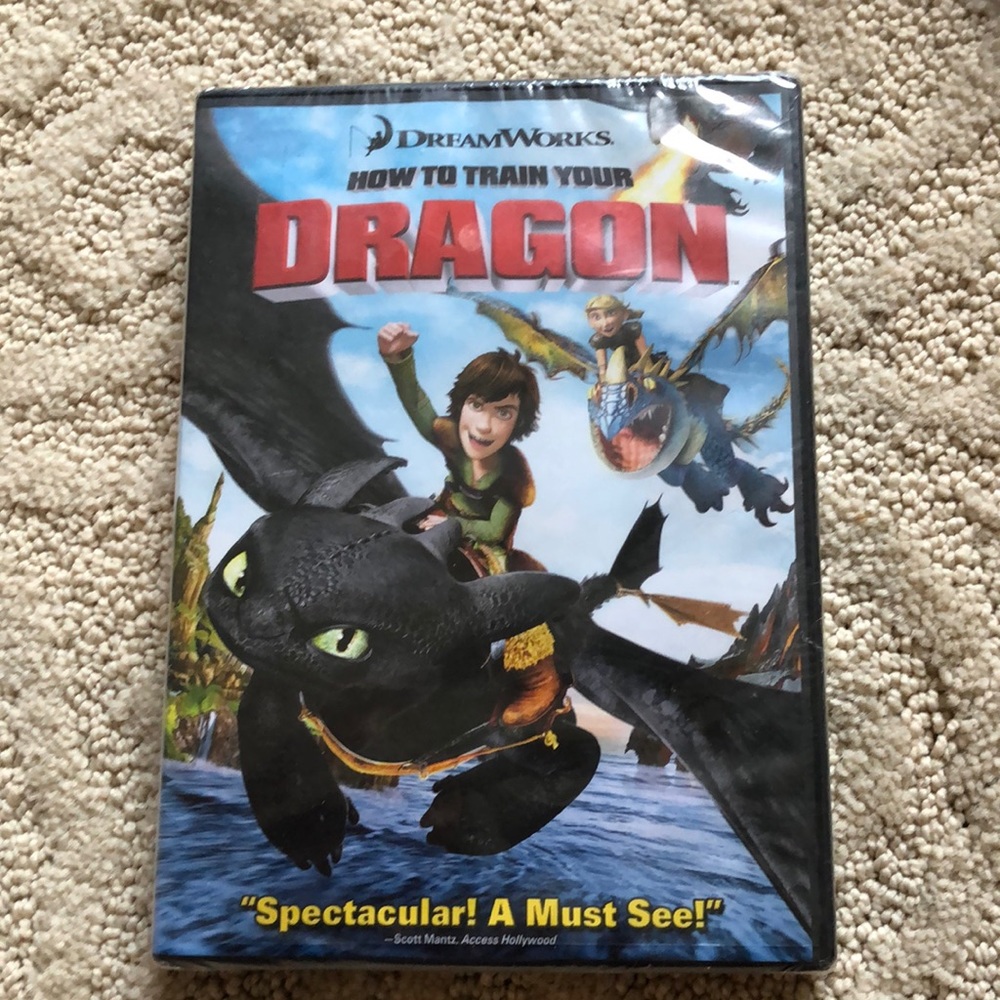 New Sealed Dreamworks “How To Train Your Dragon”